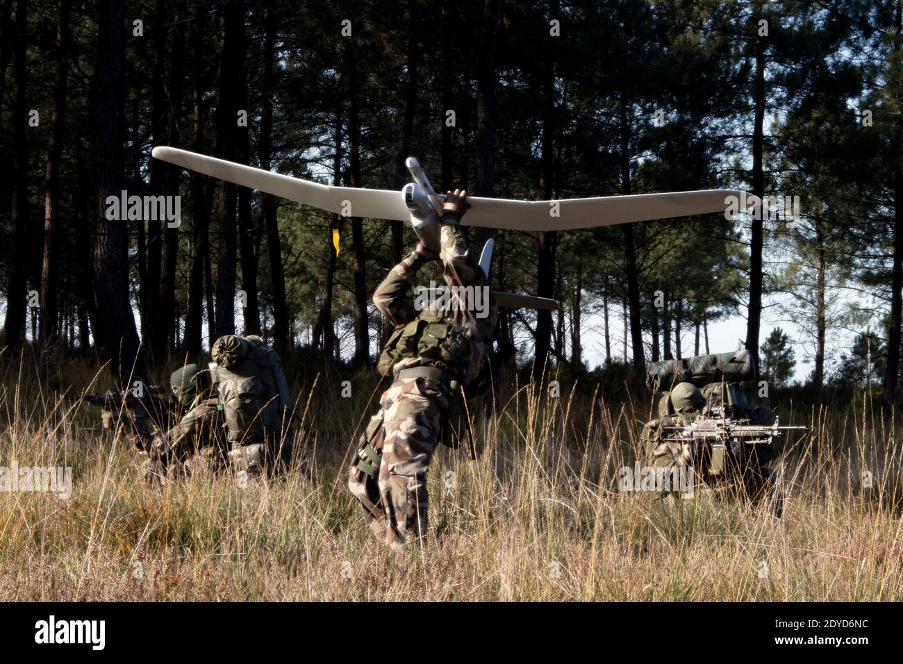 Members Of The Parachute Regiment High Resolution Stock Photography and