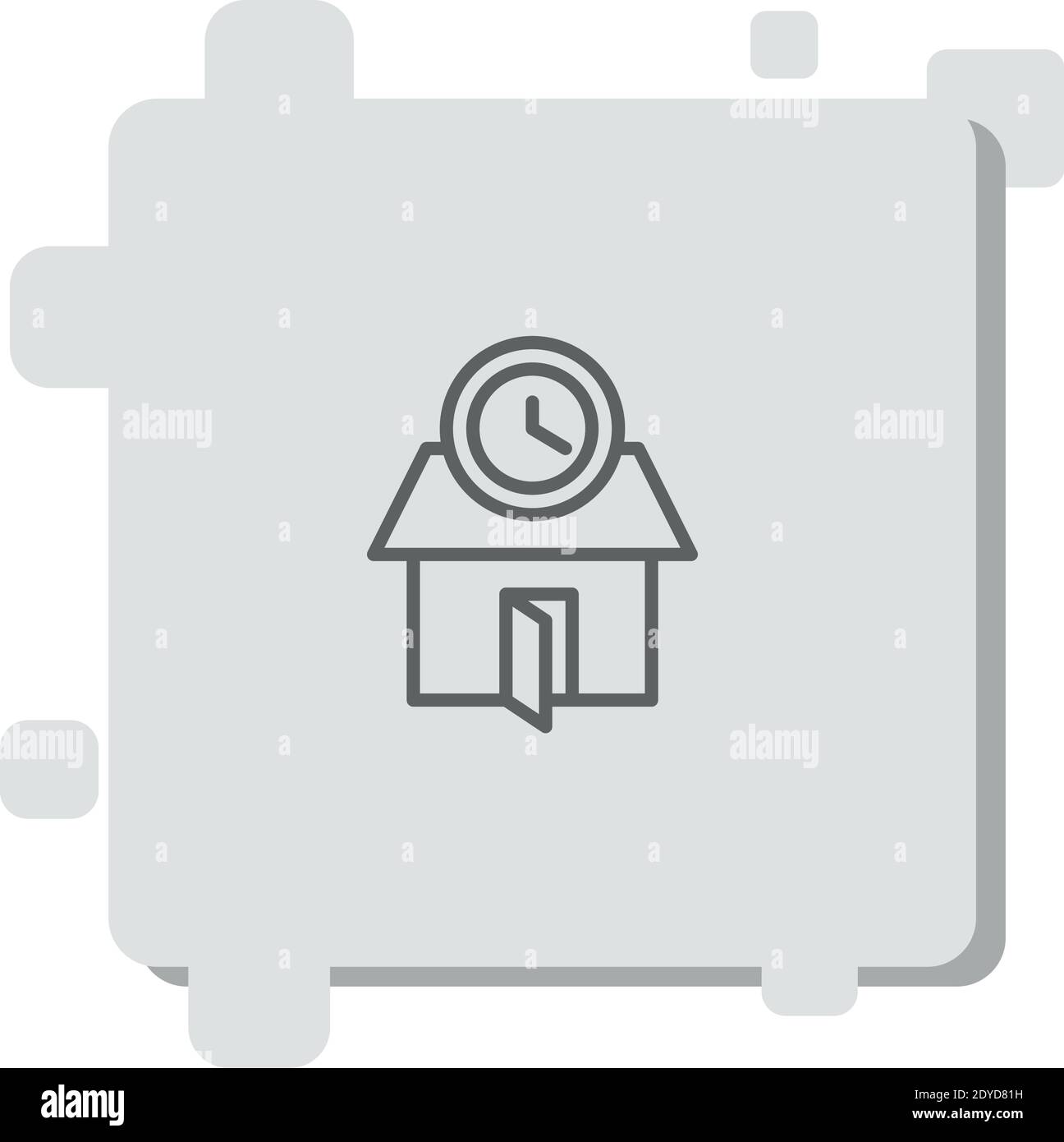 home vector icon modern simple vector illustration Stock Vector Image ...