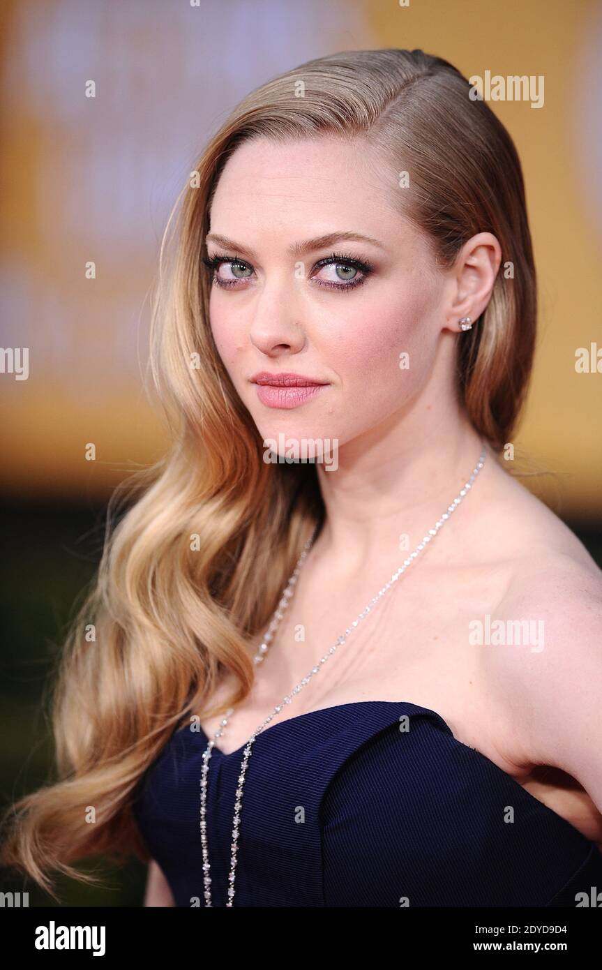 Amanda Seyfried arrives at the 19th Annual Screen Actors Guild (SAG) Awards at the Shrine Exposition Center in Los Angeles, CA, USA on January 27, 2013. Photo by Lionel Hahn/ABACAPRESS.COM Stock Photo