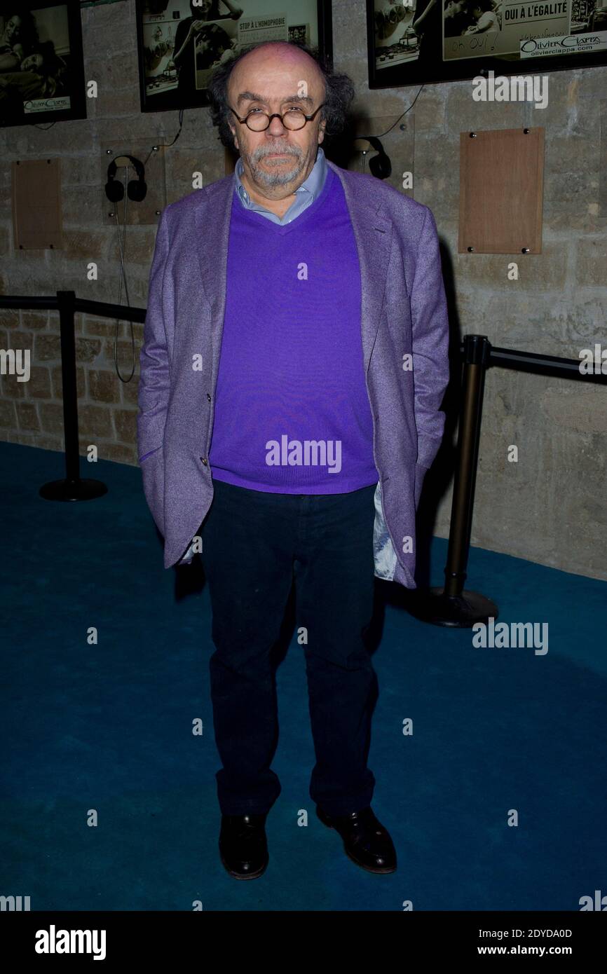 Jean-Michel Ribes attending the 'Mariage Pour Tous' (wedding for all) Party  event at Theatre du Rond-Point in Paris, France, on January 27, 2013. Photo  by Aurore Marechal/ABACAPRESS.COM Stock Photo - Alamy