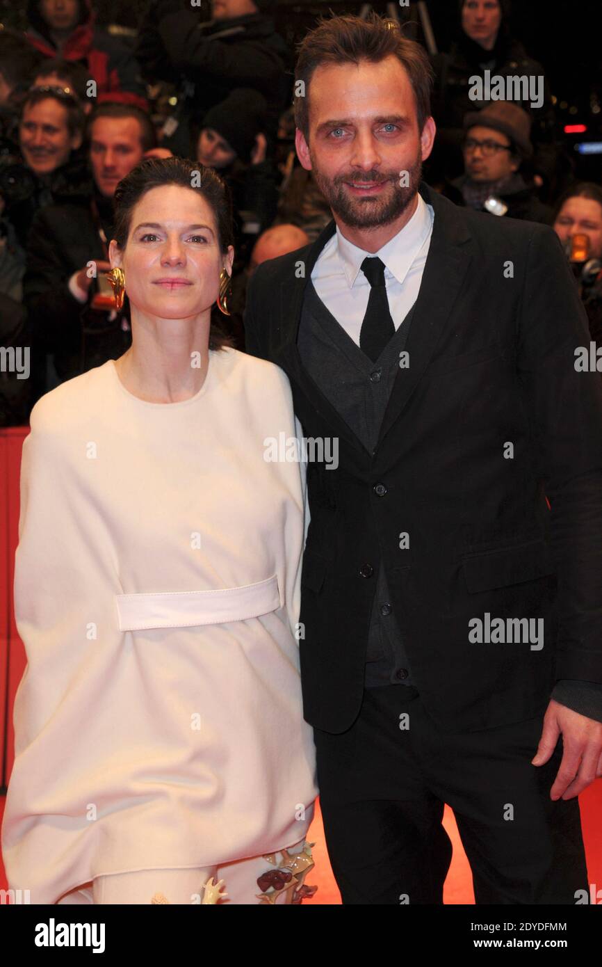Bibiana Beglau and guest attending the opening ceremony of the 63rd Berlinale, Berlin International Film Festival in Berlin, Germany, on February 07, 2013. Photo by Aurore Marechal/ABACAPRESS.COM Stock Photo
