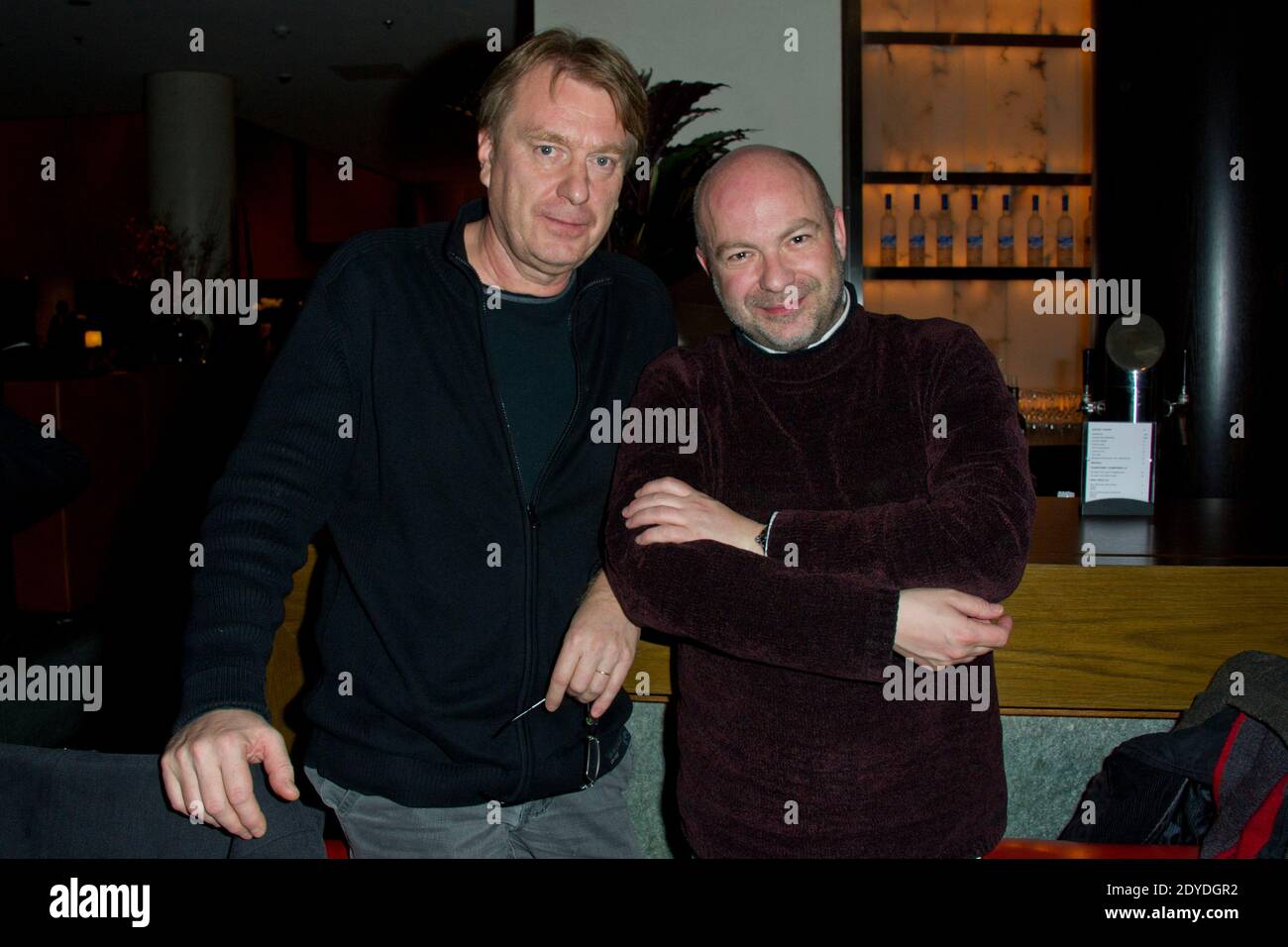 Simo Brok EXCLUSIVE. Director Mika Kaurismaki and director Simon Brook attending ...