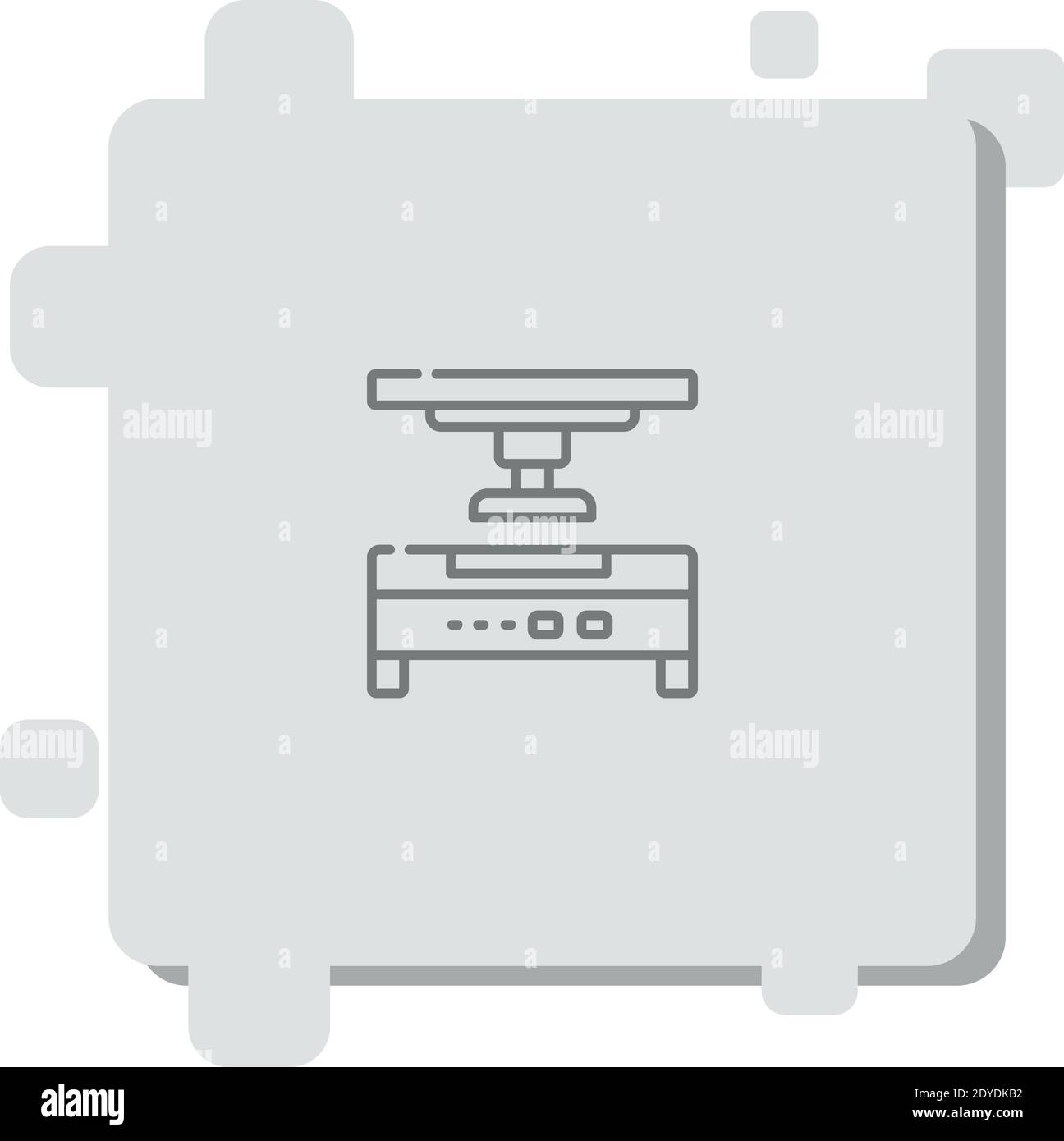 press vector icon modern simple vector illustration Stock Vector Image ...