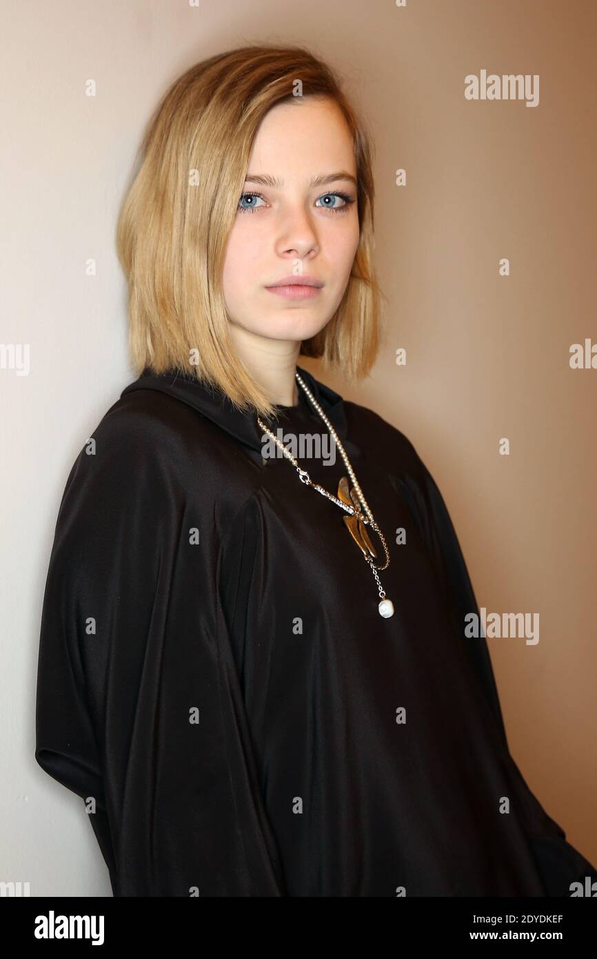 German Actress Saskia Rosendahl In A Portrait Session At The Shooting Stars Photocall During