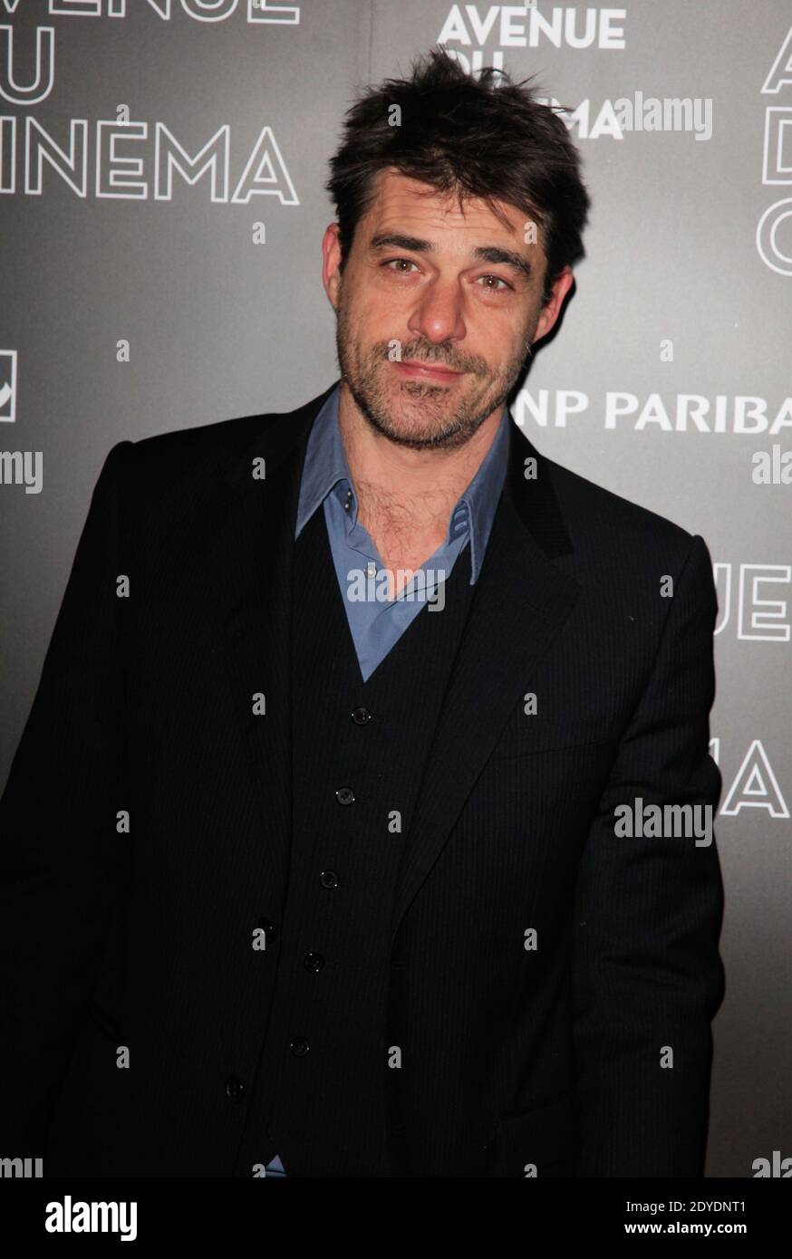 Thierry Neuvic attending the premiere of 'Mobius' held at the cinema UGC Normandie in Paris, France on February 12, 2013. Photo by Jerome Domine/ABACAPRESS.COM Stock Photo