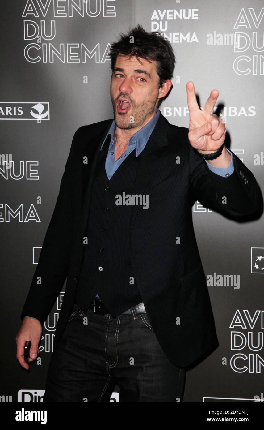 Thierry Neuvic attending the premiere of 'Mobius' held at the cinema UGC Normandie in Paris, France on February 12, 2013. Photo by Jerome Domine/ABACAPRESS.COM Stock Photo