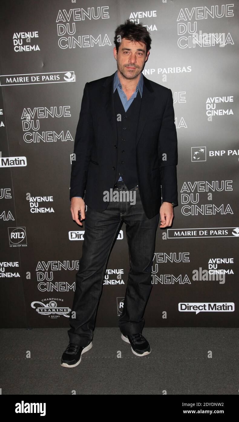 Thierry Neuvic attending the premiere of 'Mobius' held at the cinema UGC Normandie in Paris, France on February 12, 2013. Photo by Jerome Domine/ABACAPRESS.COM Stock Photo