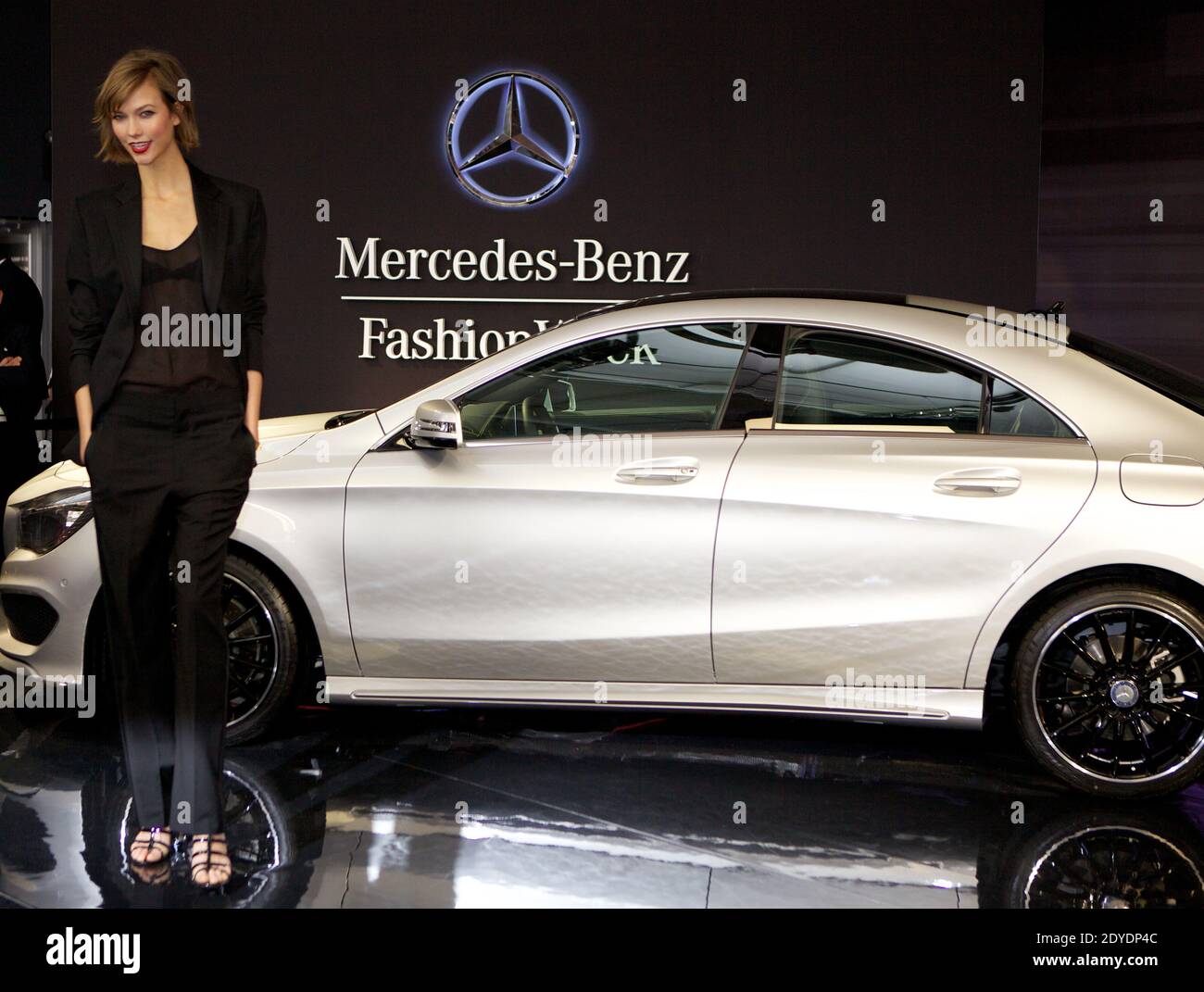 Model Karlie Kloss And Photographer Ryan Mcginley Unveil The Fall 2013 Mercedes Benz Fashion