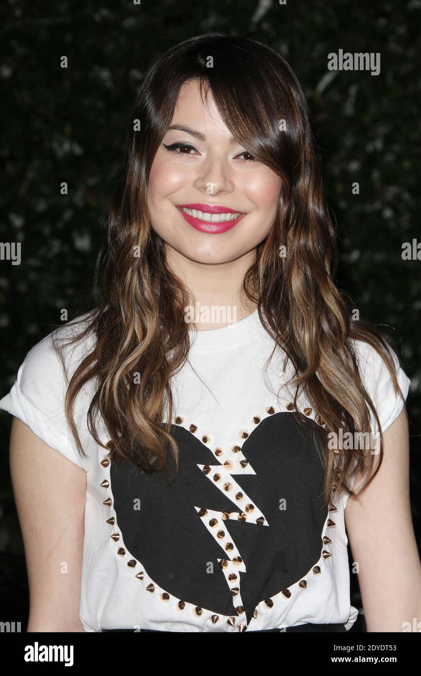 Miranda Cosgrove arrive to the Topshop Topman LA Opening Party, in West  Hollywood, Los Angeles, CA, USA on February 13, 2013. Photo by Krista  Kennell/ABACAPRESS.COM Stock Photo - Alamy