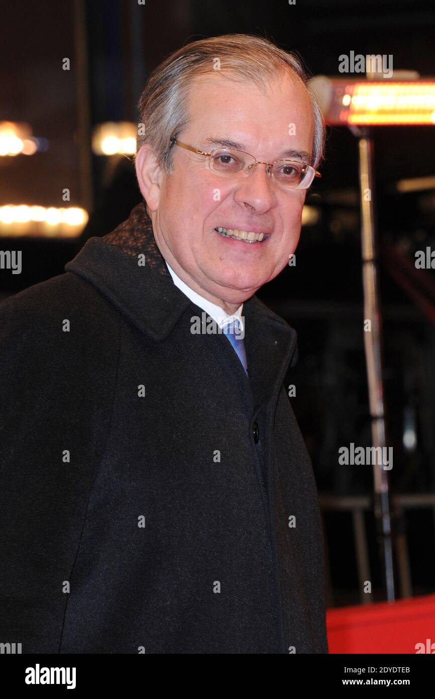 French Ambassador to Germany, Maurice Gourdault-Montagne arrive at the Golden Honorary Bear Award as part of the 63rd Berlinale, Berlin International Film Festival in Berlin, Germany, on February 14, 2013. Photo by Aurore Marechal/ABACAPRESS.COM Stock Photo