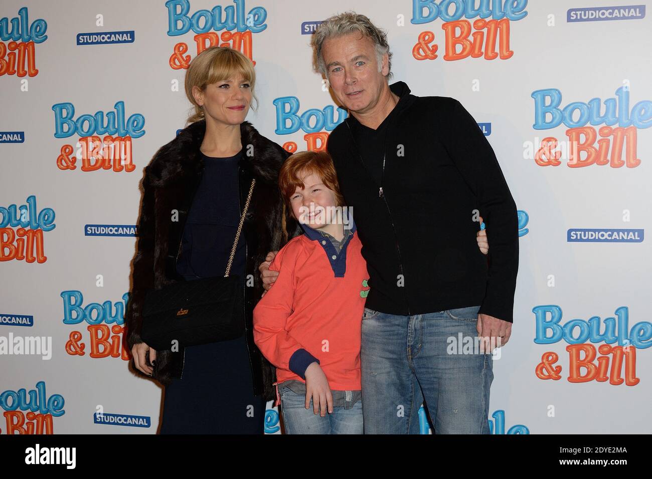 Marina Fois, Charles Crombez and Franck Dubosc attending the premiere ...