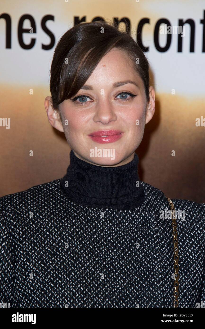 Marion Cotillard attending the 'Jappeloup' Premiere at Grand Rex cinema in Paris, France, on February 26, 2013. Photo by Aurore Marechal/ABACAPRESS.COM Stock Photo