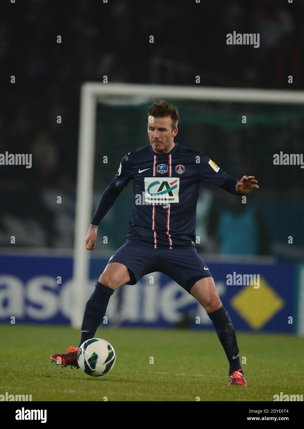 Figurine David Beckham PSG 2013 – Soccerwe – Action Figure 6,5cm Neuve