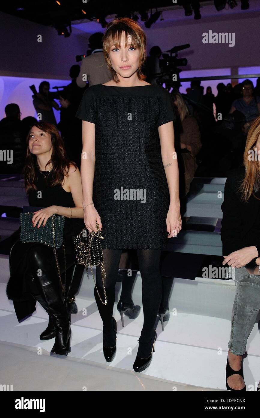 Laura Smet attending Paco Rabanne's Fall-Winter 2013-2014 Ready-To-Wear collection in Paris, France, on March 4, 2013. Photo by Nicolas Briquet/ABACAPRESS.COM Stock Photo