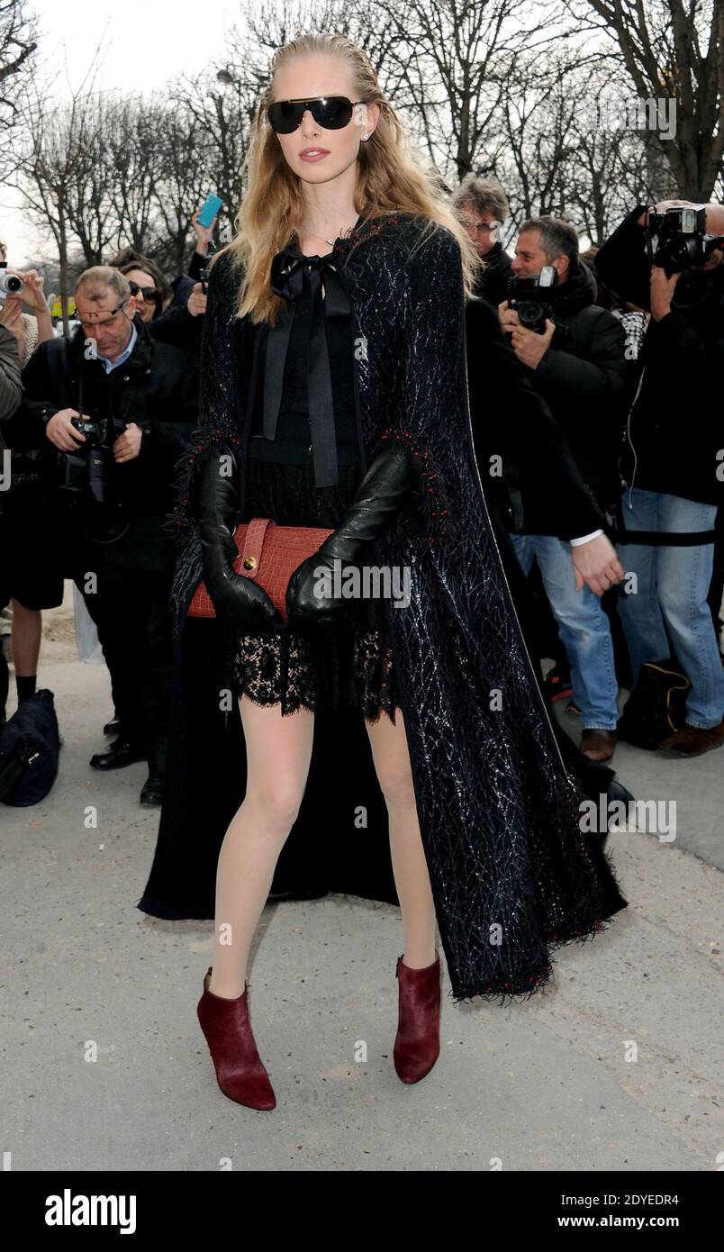 Guest arriving to the Chanel Fall-Winter 2013/2014 Paris Fashion Week -  Chanel ArrivalsReady-to-Wear