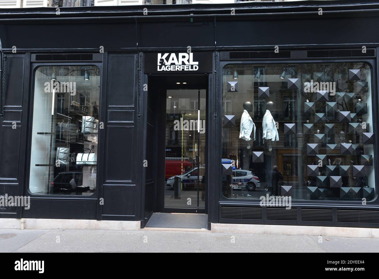 A view of Karl Lagerfeld's new concept store in Paris, France, on March ...