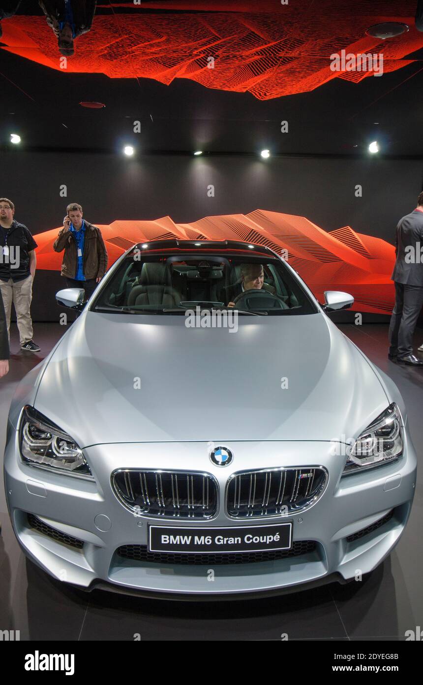 BMW M6 Gran Coupe pictured during the 83rd International Geneva Motor Show,  in Geneva, Switzerland on March 6, 2013. Photo by Gilles  Bertrand/ABACAPRESS.COM Stock Photo - Alamy