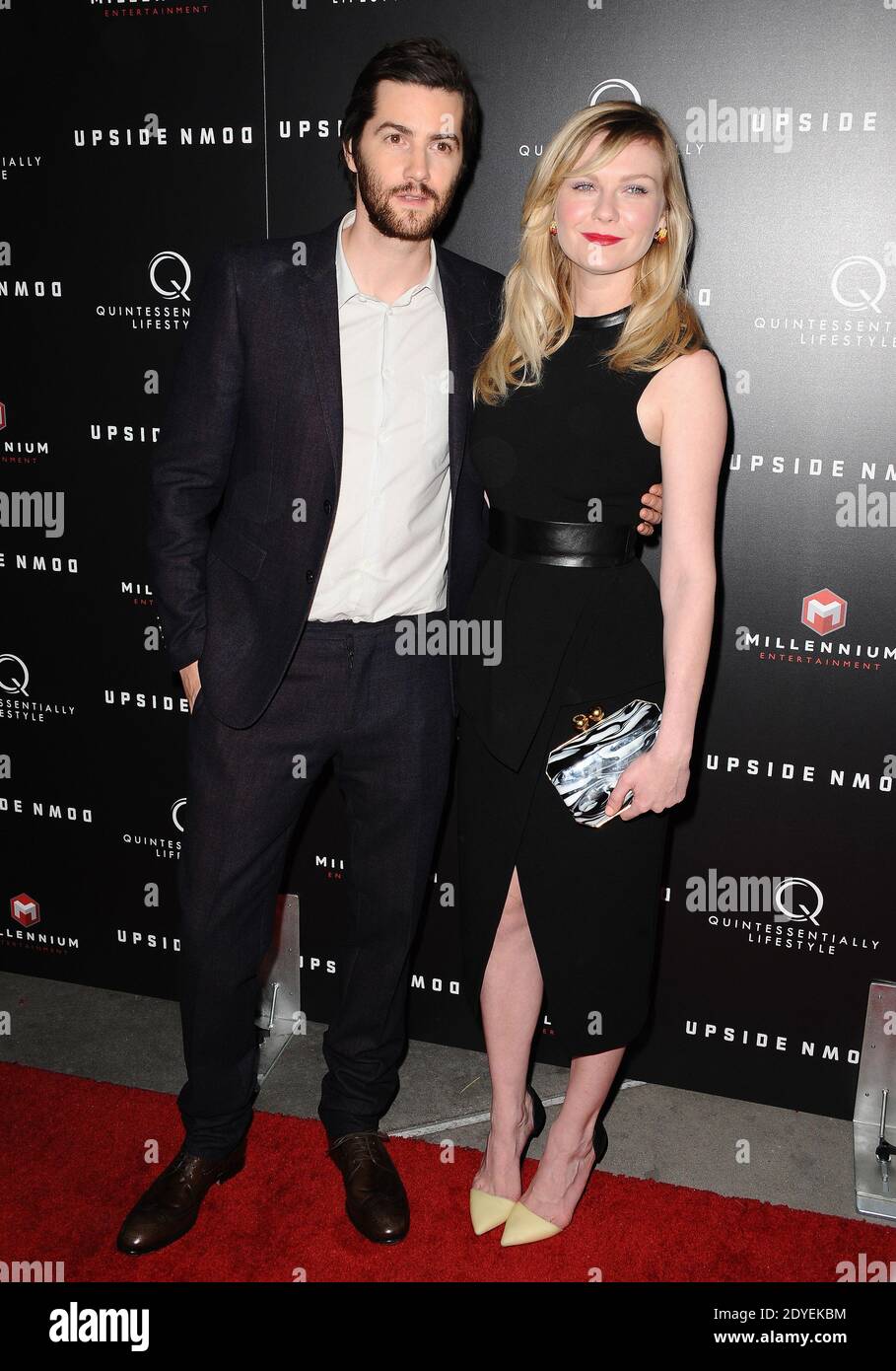 Jim Sturgess and Kirsten Dunst arrive at a special LA screening of
