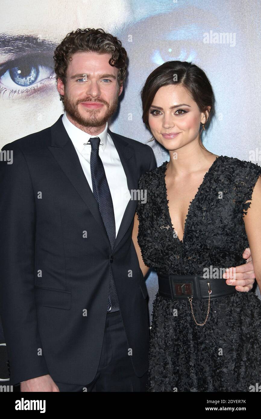 Richard Madden and Jenna-Louise Coleman arrive to the 'Game of Thrones' Season 3 premiere in Los Angeles, CA, USA, on March 18, 2013. Photo by Krista Kennell/ABACAPRESS.COM Stock Photo