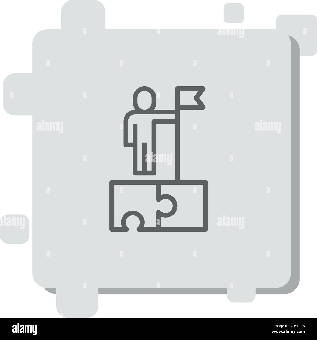 leader vector icon modern simple vector illustration Stock Vector Image ...
