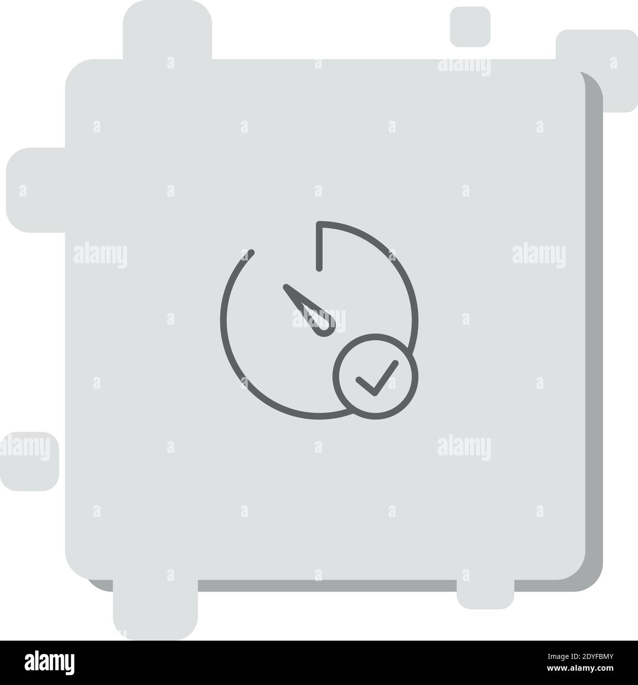 stopwatch vector icon modern simple vector illustration Stock Vector ...