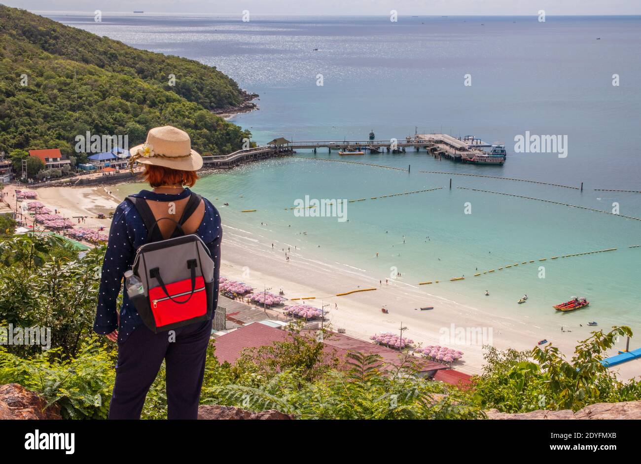 life is beautiful and enjoyable Koh Larn District Chonburi near Pattaya Thailand Asia Stock Photo