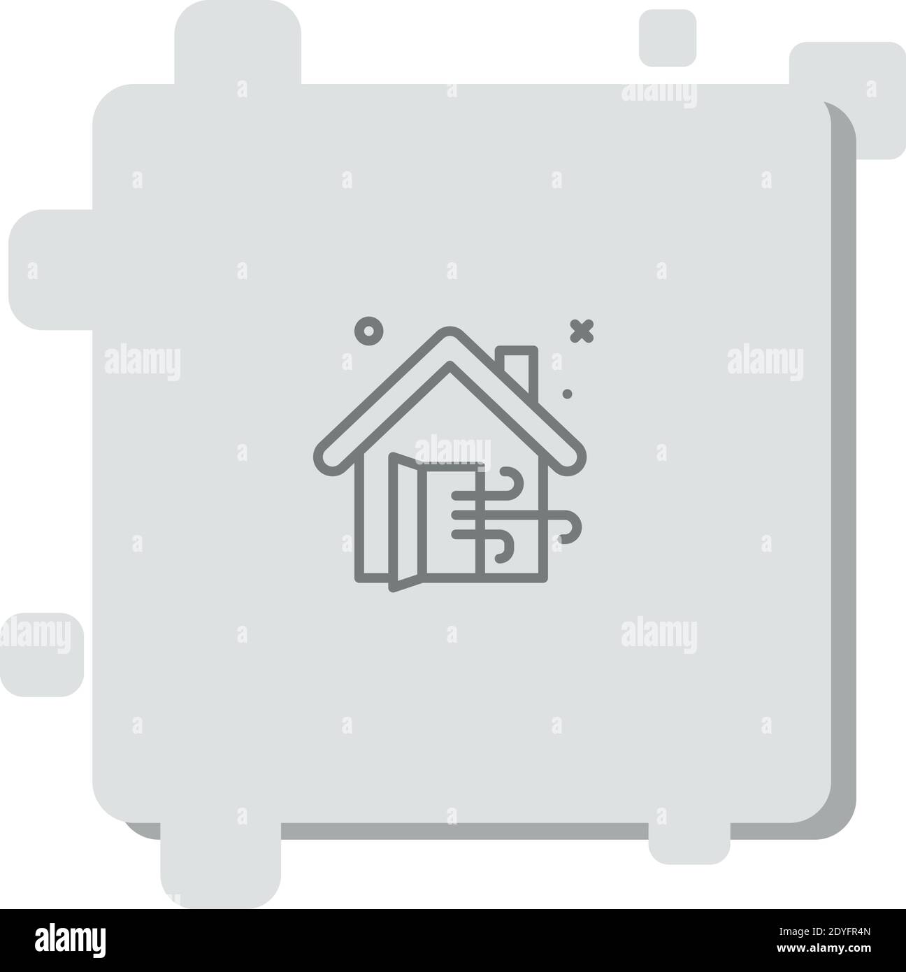 ventilation vector icon modern simple vector illustration Stock Vector ...