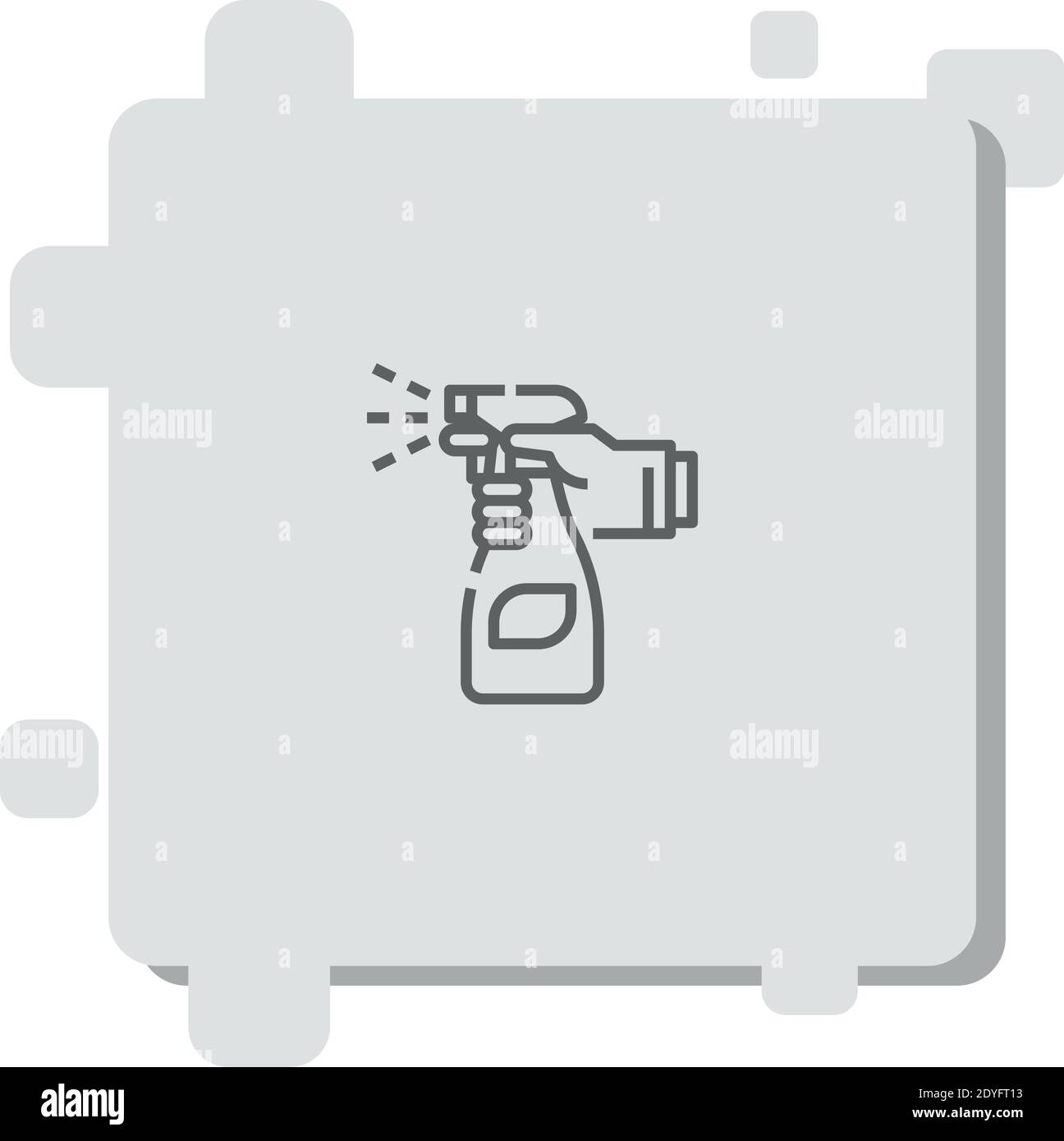 spray vector icon modern simple vector illustration Stock Vector Image ...