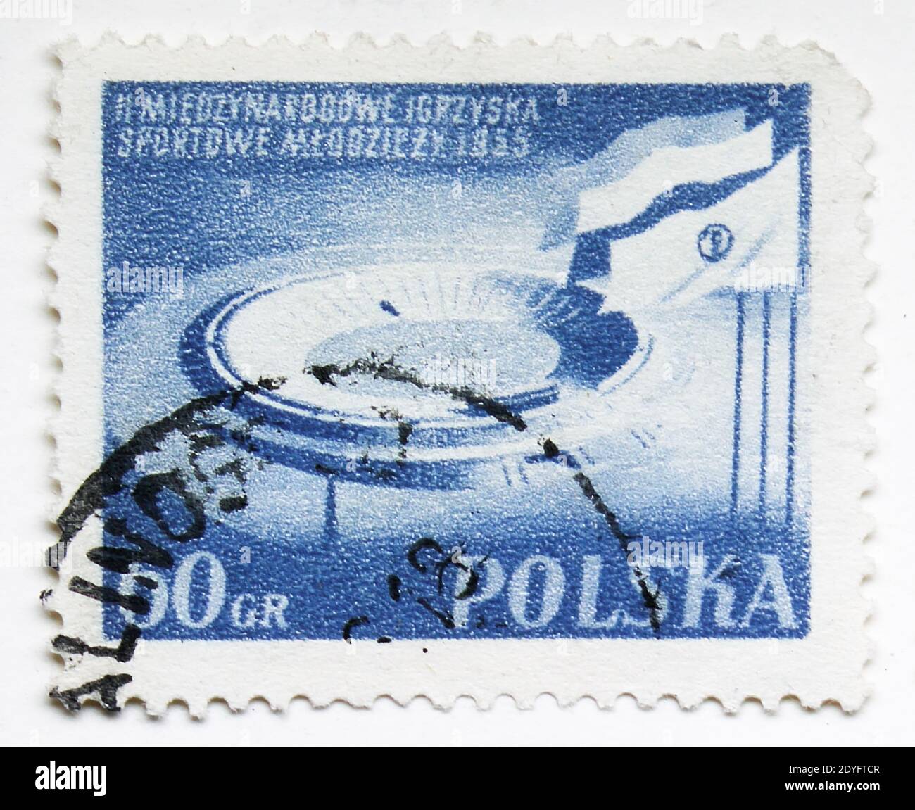 Postage stamp printed in poland hi-res stock photography and images - Page  19 - Alamy