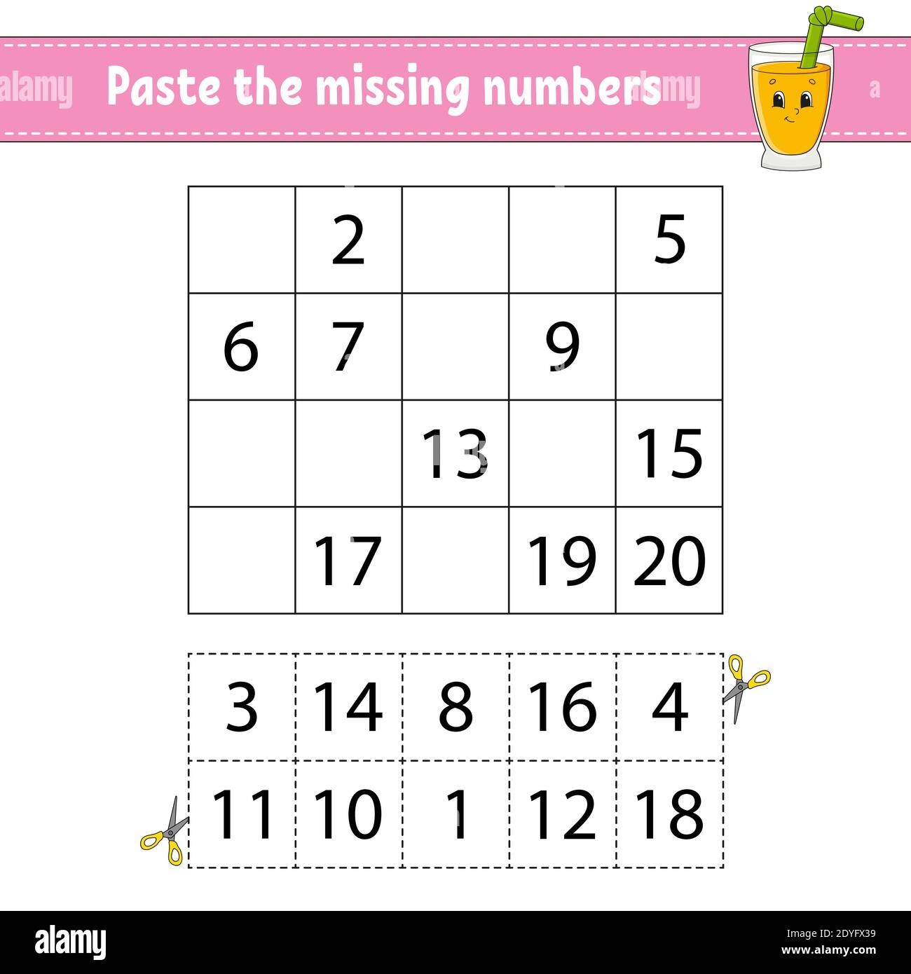 missing-numbers-cut-out-stock-images-pictures-alamy