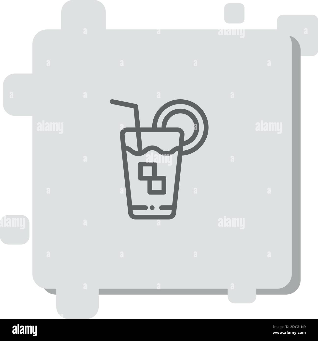 juice vector icon modern simple vector illustration Stock Vector Image ...