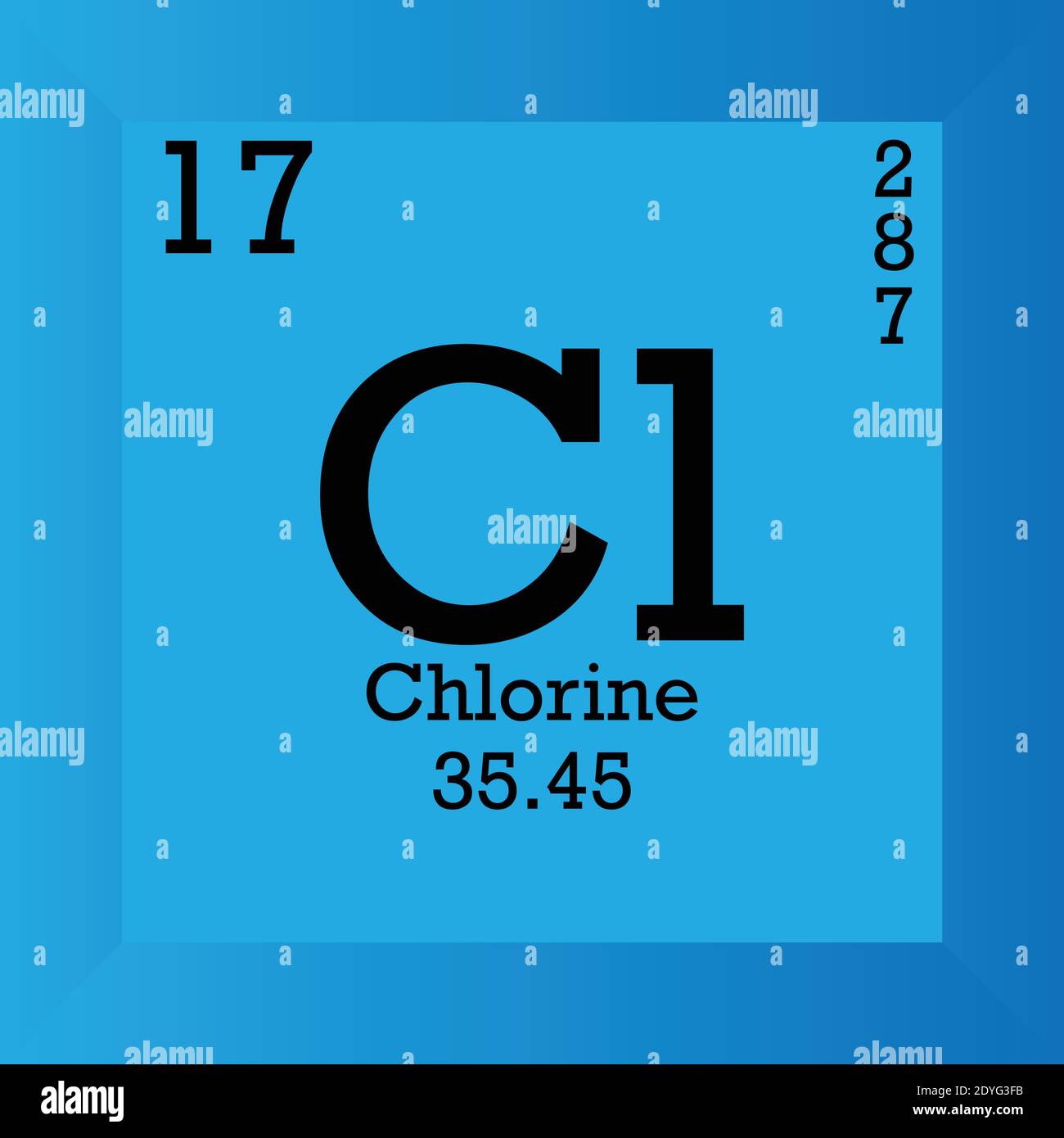 Chlorine icon vector vectors hi-res stock photography and images - Alamy