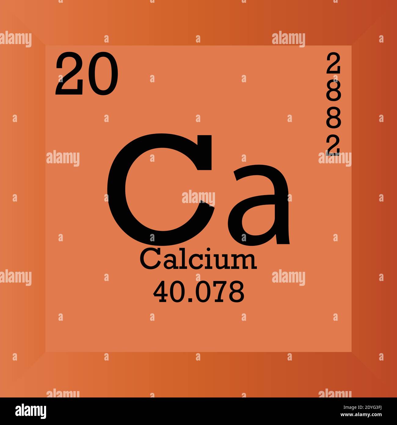 calcium atomic mass