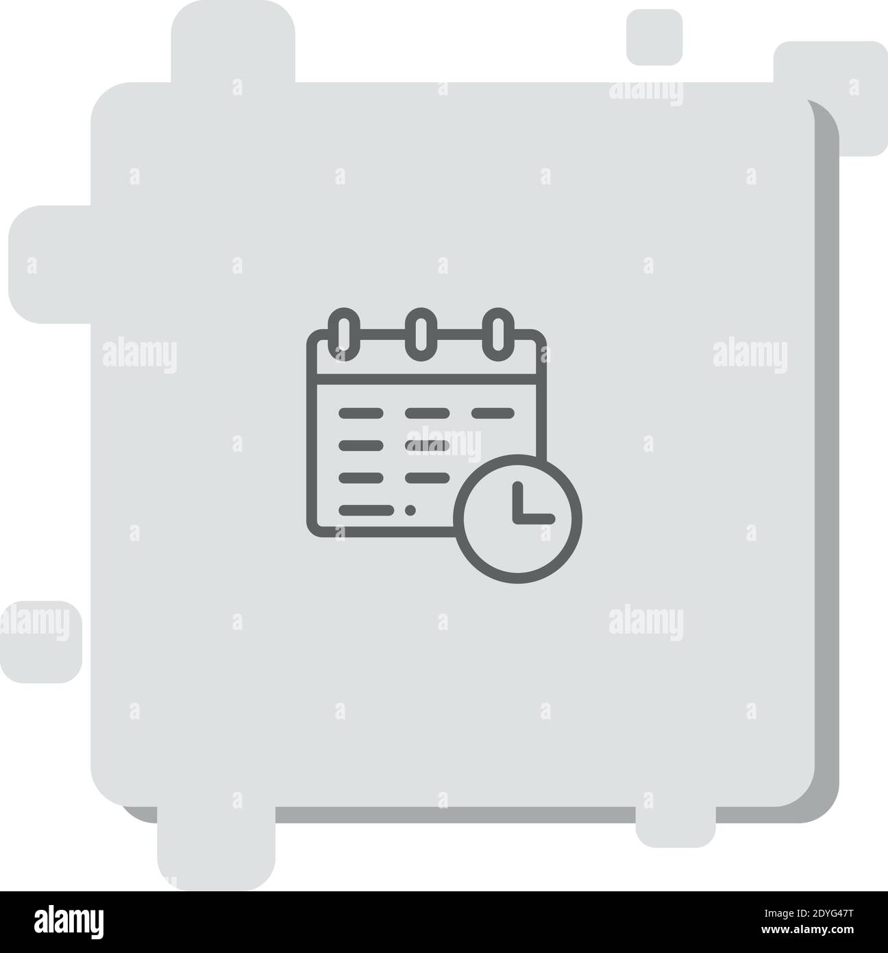 planning vector icon modern simple vector illustration Stock Vector ...