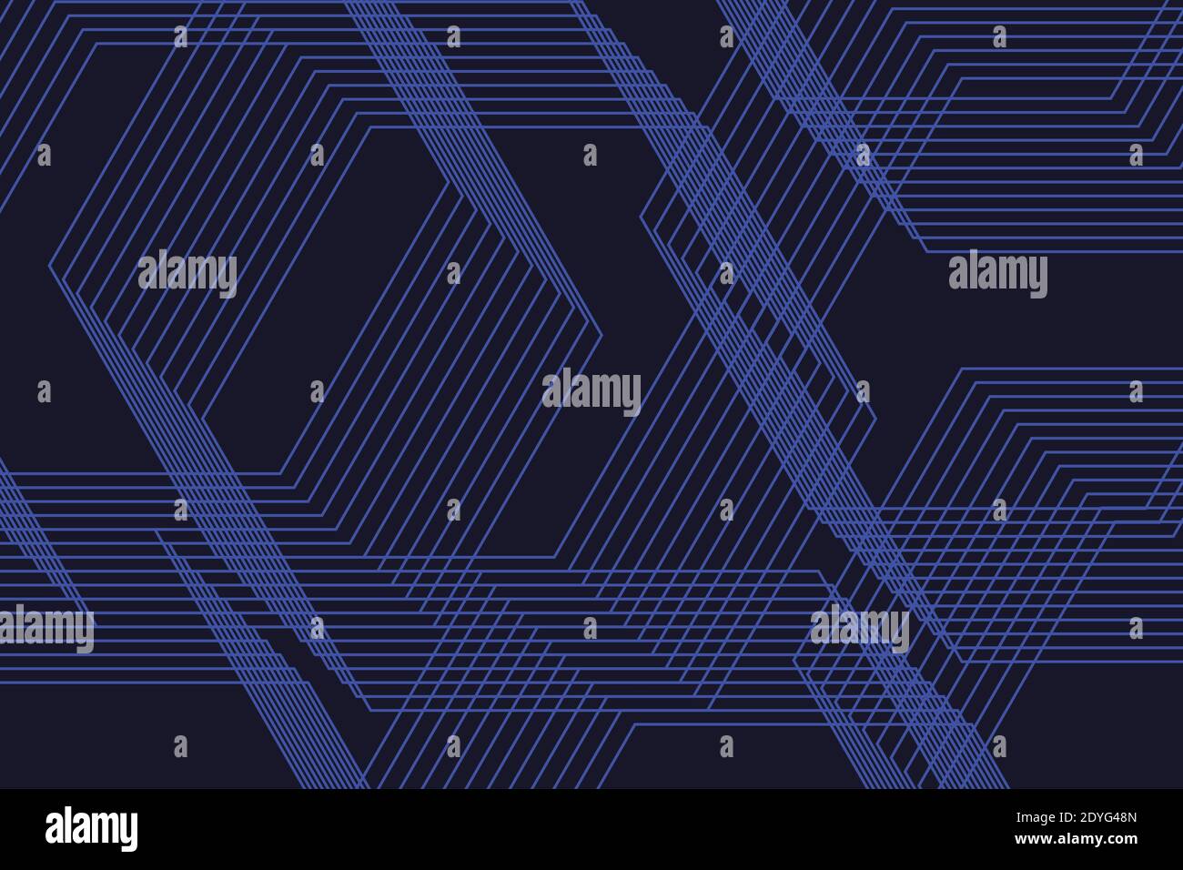 Abstract background pattern made with repeated lines forming hexagon ...