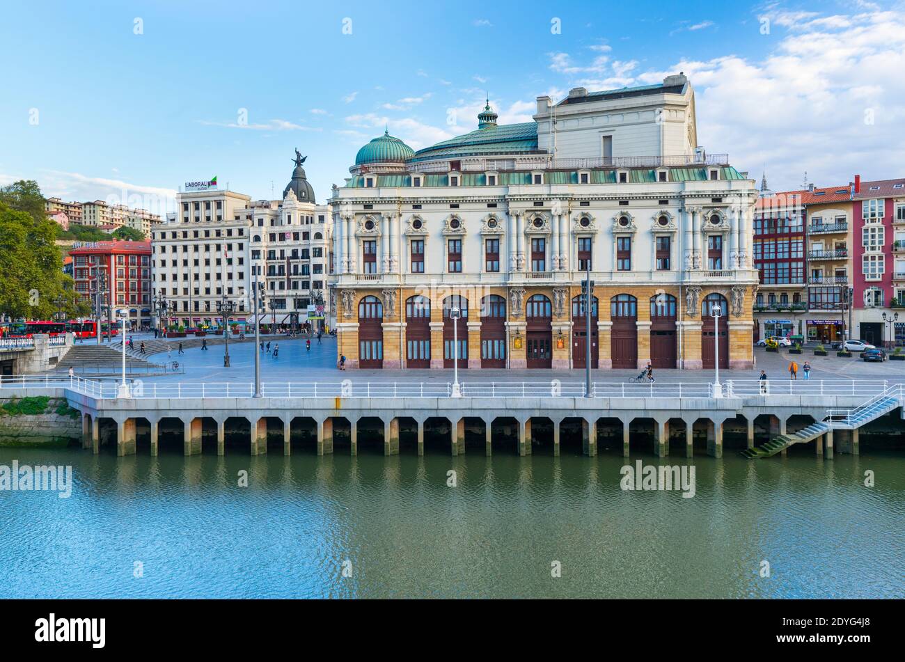 Teatro Arriaga (Opera house), Bilbao, Bizkaia, Basque Country, Spain, Europe Stock Photo