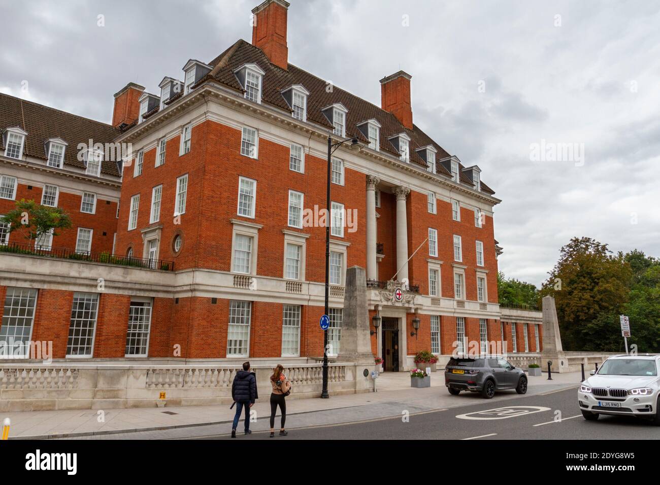 The Royal Star and Garter House (built between 1921 and 1924 to a design by Sir Edwin Cooper), Richmond Hill, Richmond, London, UK. Stock Photo