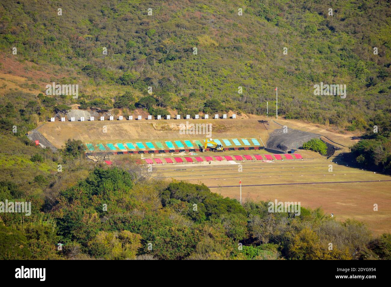 Lo Wu Firing Range, a facility of the Hong Kong Police Force (December 2020 Stock Photo Alamy