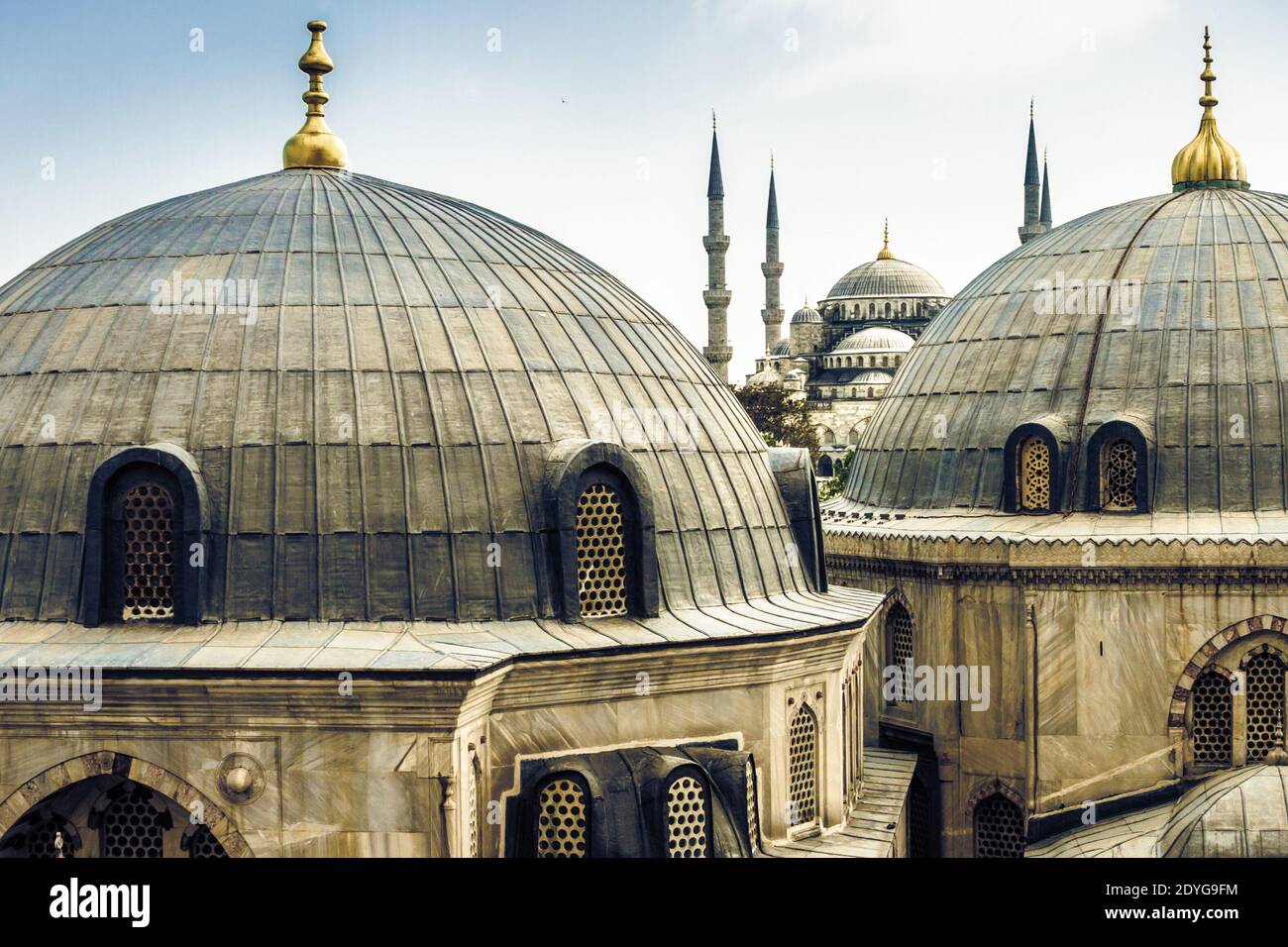 Blue Sultan Ahmed Mosque in Istanbul, Turkey Stock Photo - Alamy