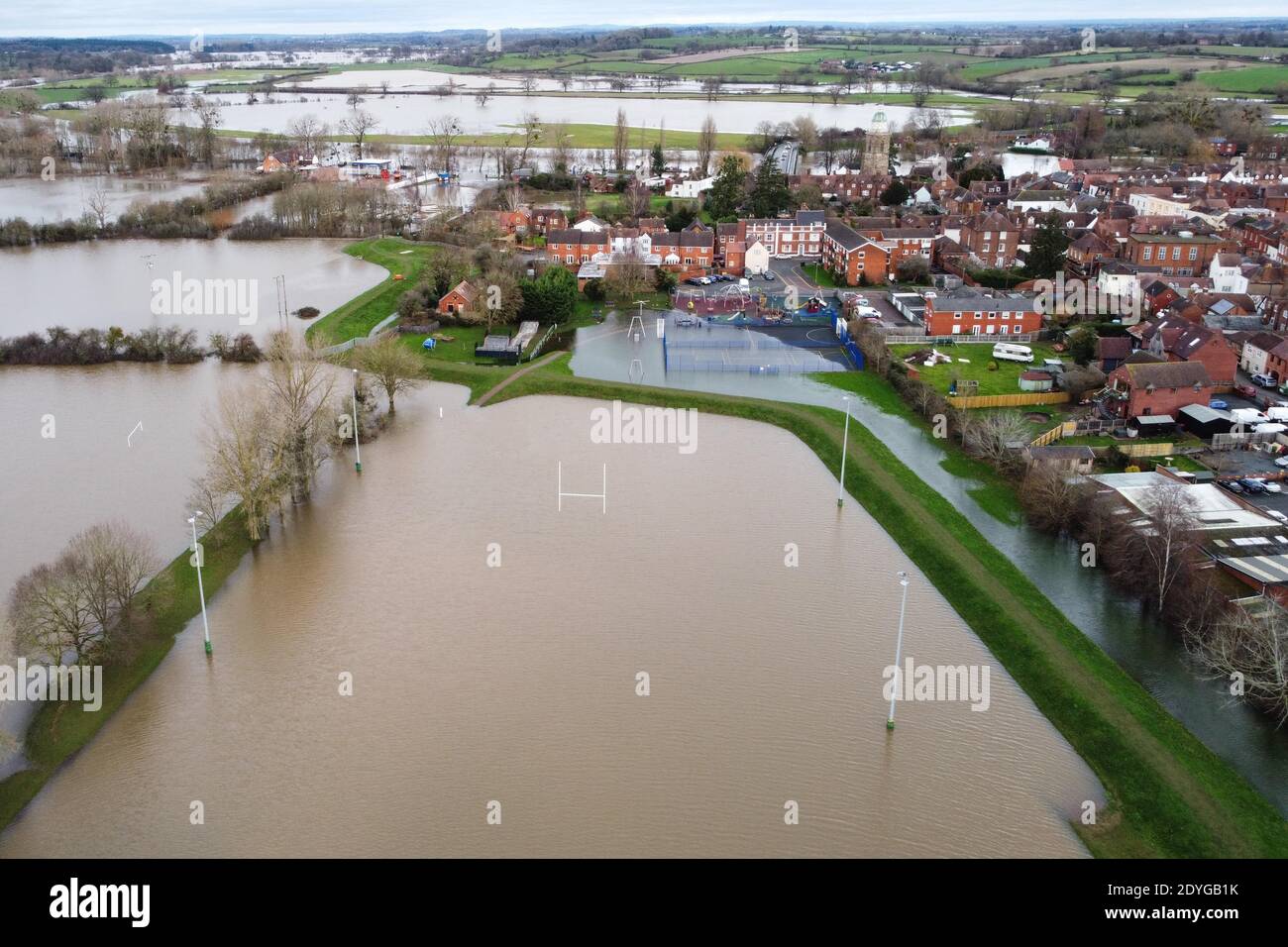 Flooding river severn upton upon hires stock photography and images