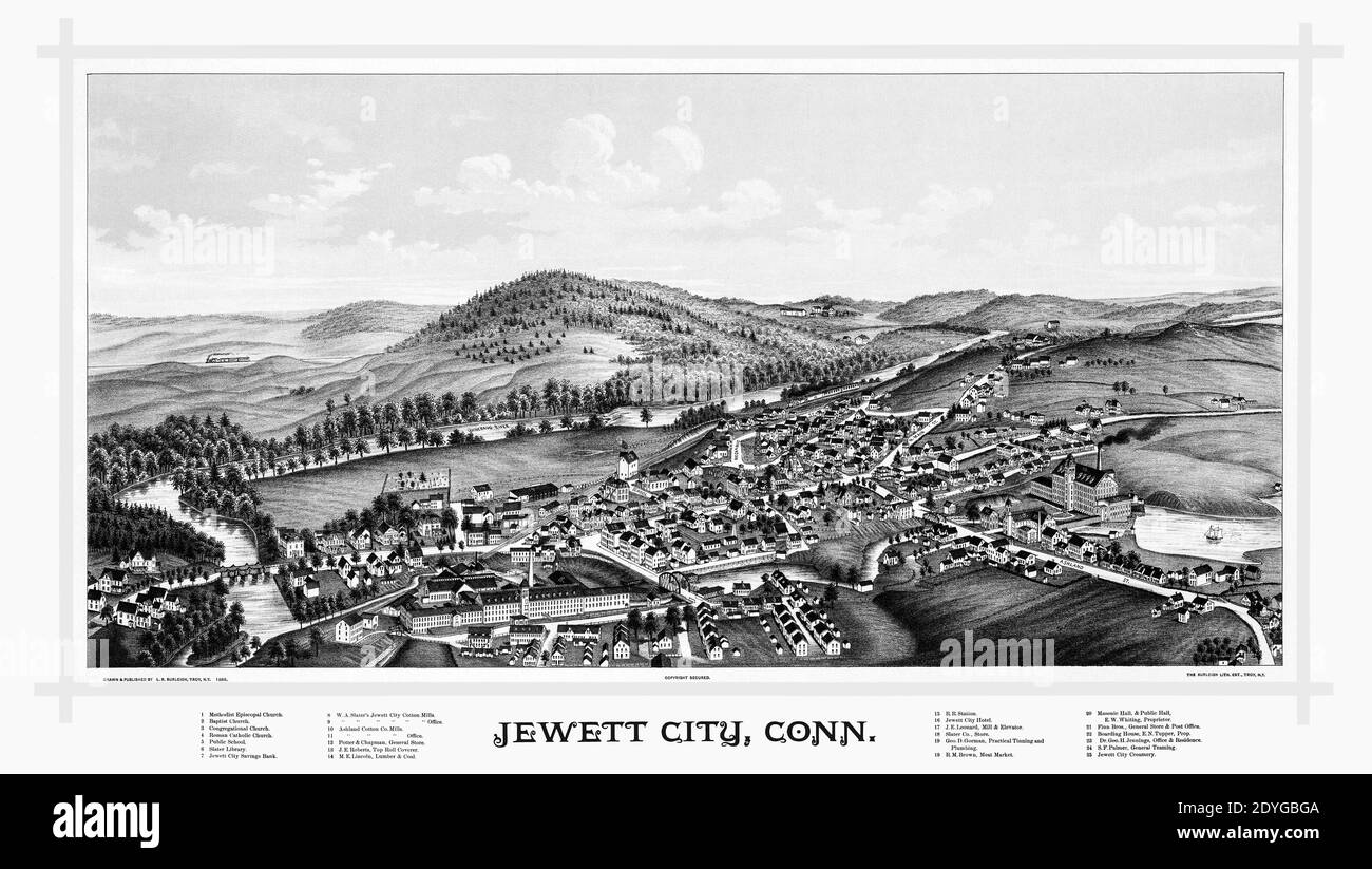 Map of jewett Cut Out Stock Images & Pictures Alamy