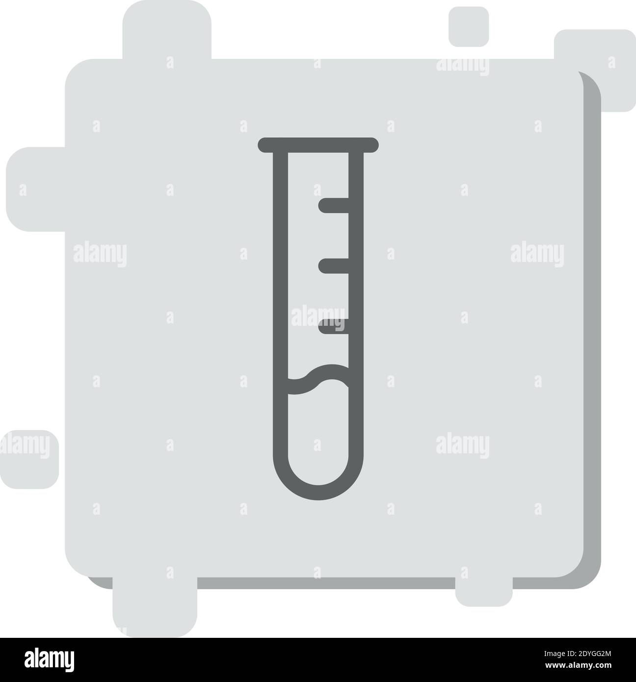 test tube vector icon modern simple vector illustration Stock Vector ...