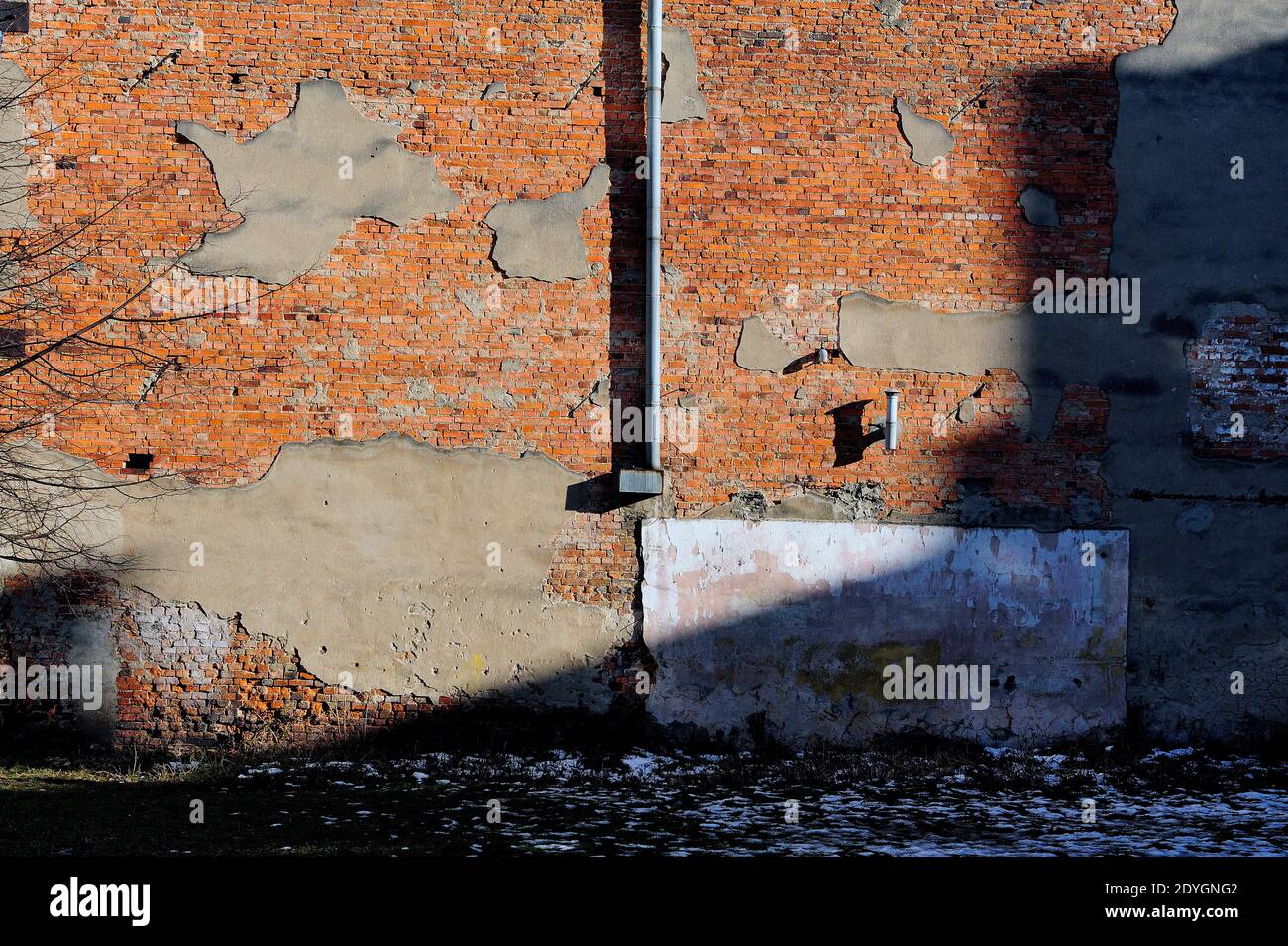 wall, repair, plaster, brick, defects, technology, old,wall, repair