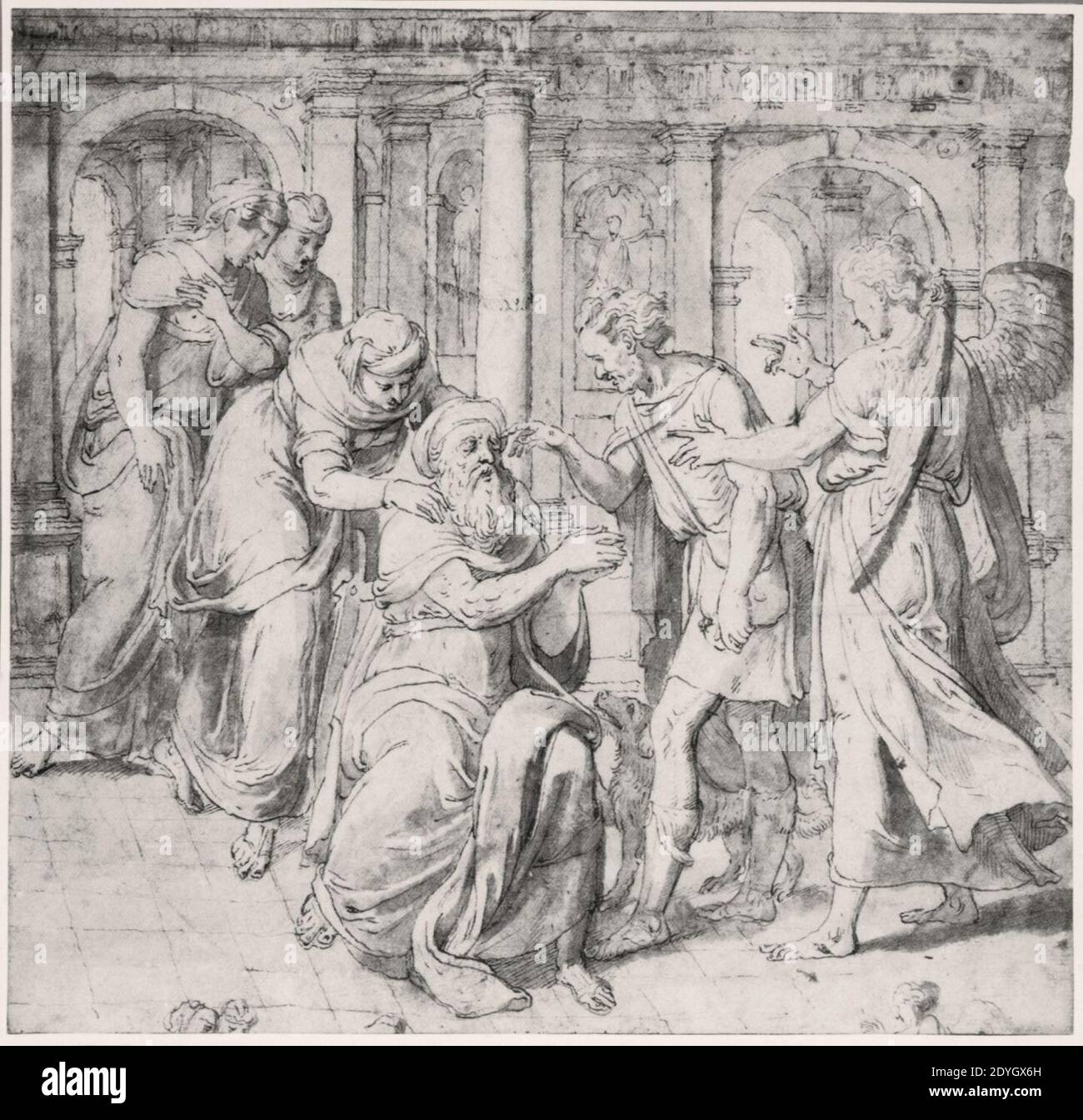 Lambert van Noort dessin Stock Photo Alamy