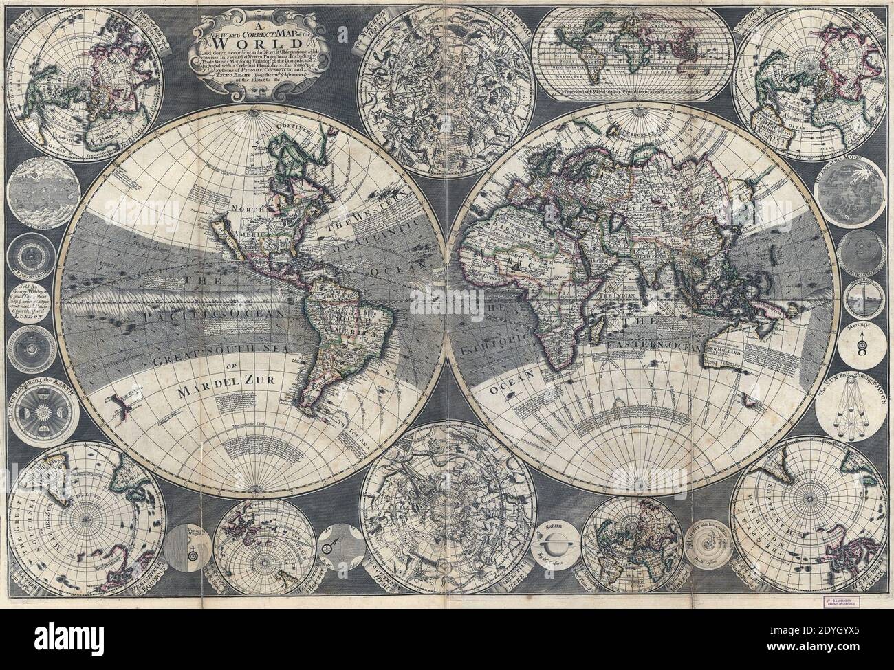 Old map of the world hi-res stock photography and images - Alamy