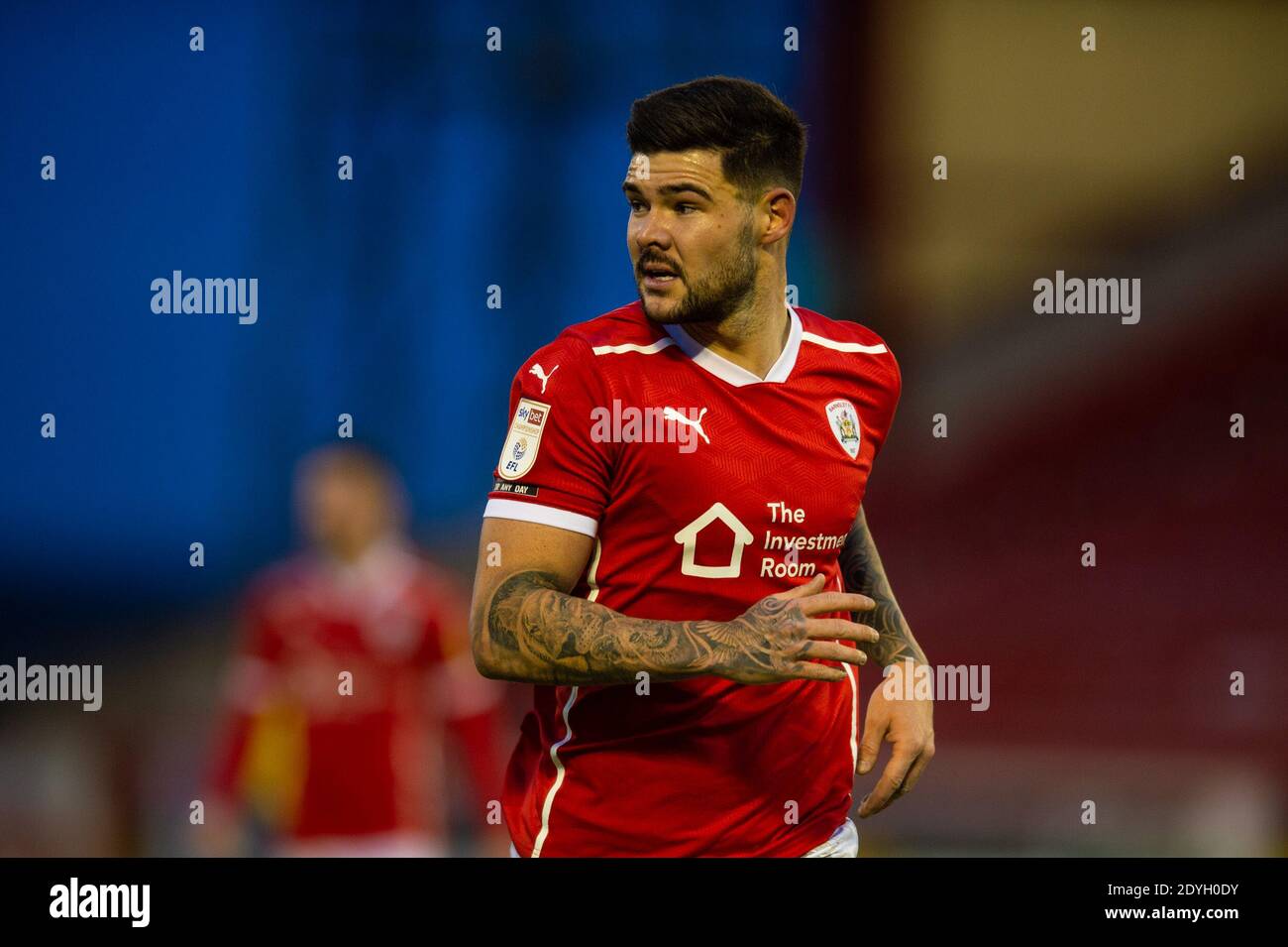 Alex Mowatt of Barnsley during the Sky Bet Championship match at Oakwell, Barnsley Picture by Matt Wilkinson/Focus Images/Sipa, USA. 26th Dec, 2020. Credit: Sipa USA/Alamy Live News Stock Photo