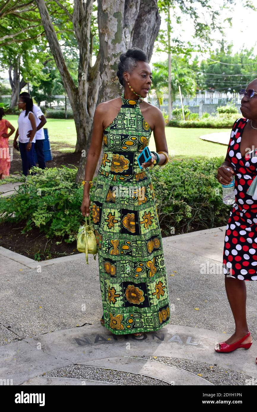 Christmas In Queens Park Barbados 2020 Stock Photo Alamy