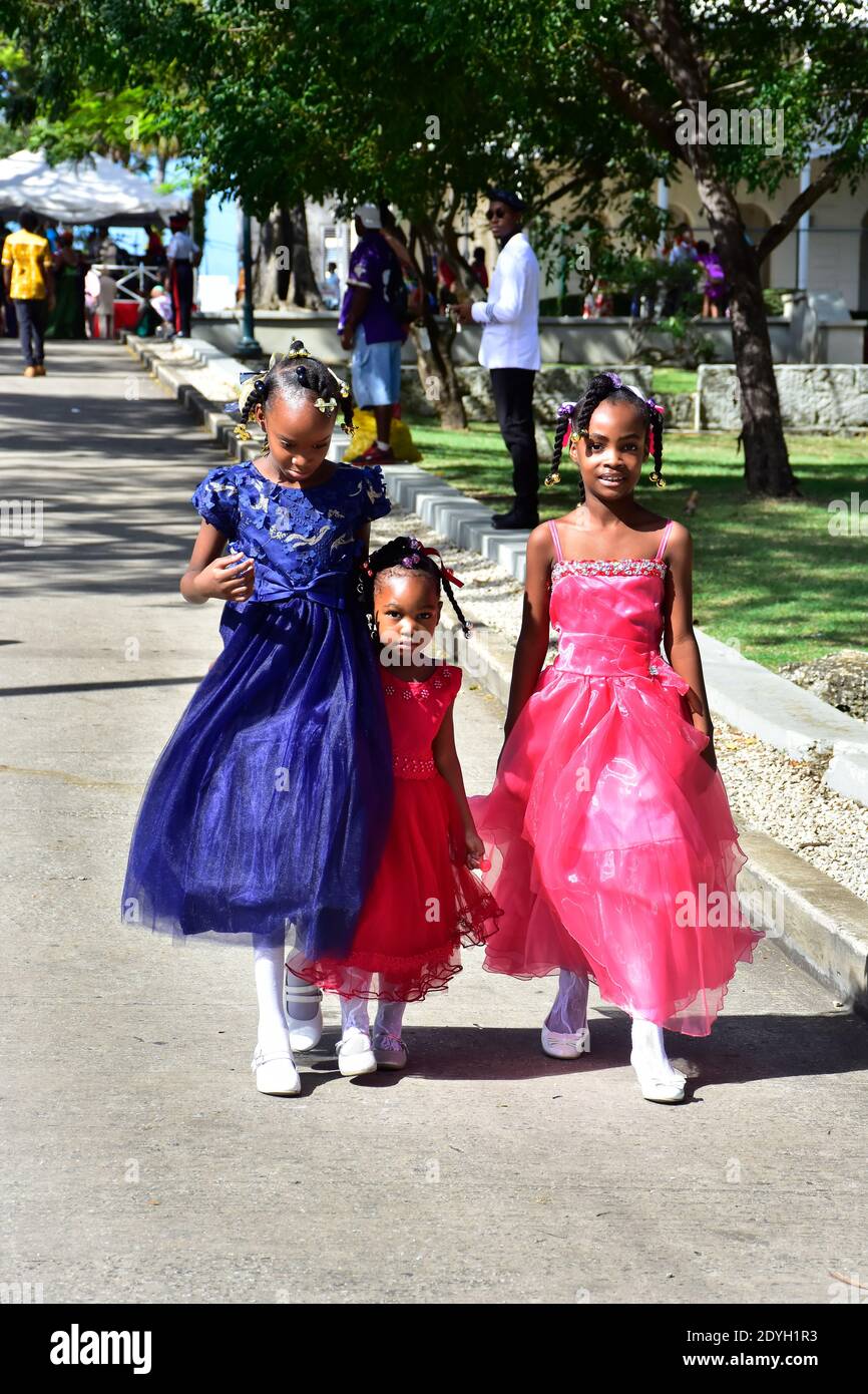 Christmas In Queens Park Barbados 2020 Stock Photo Alamy