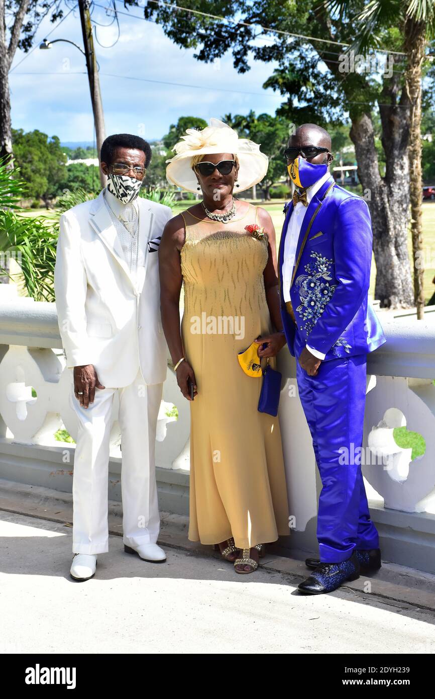 Christmas In Queens Park Barbados 2020 Stock Photo Alamy