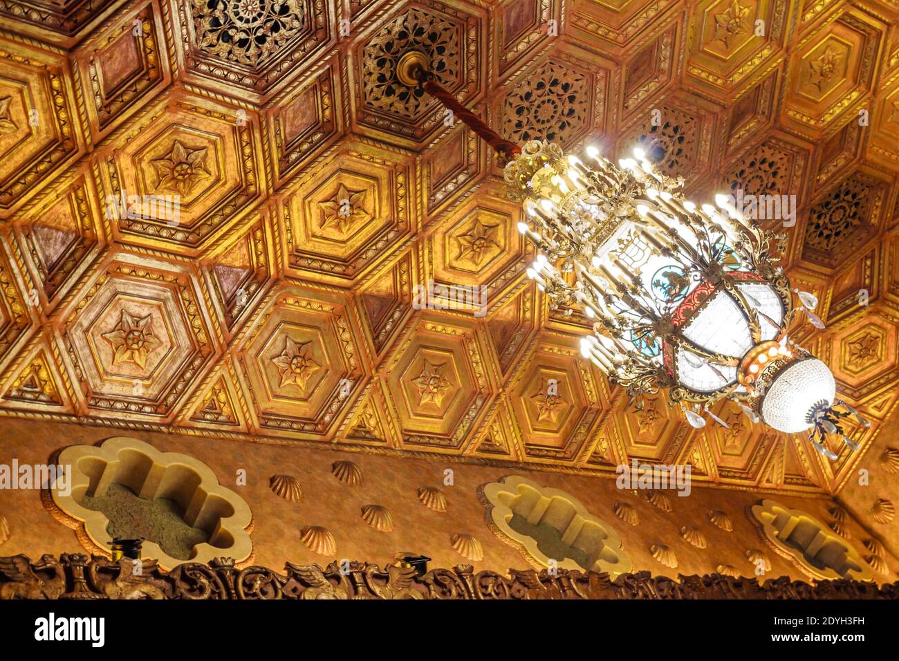 Birmingham Alabama,Alabama Theatre theater,inside interior lobby ...